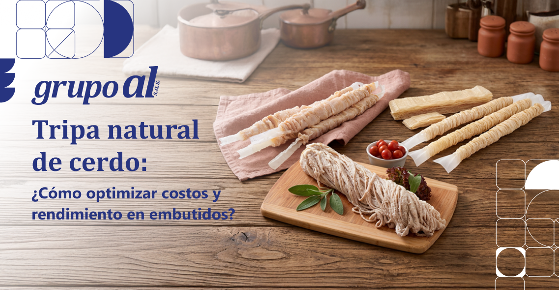 Tripa natural de cerdo: cómo optimizar costos y rendimiento en embutidos