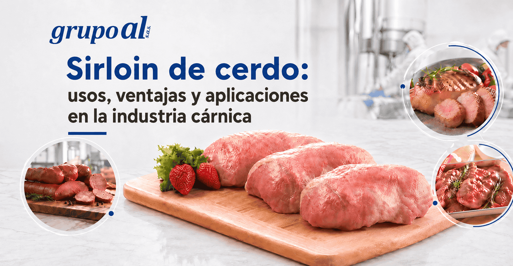 Usos beneficios y carcaterisiticas del sirloin de cerdo