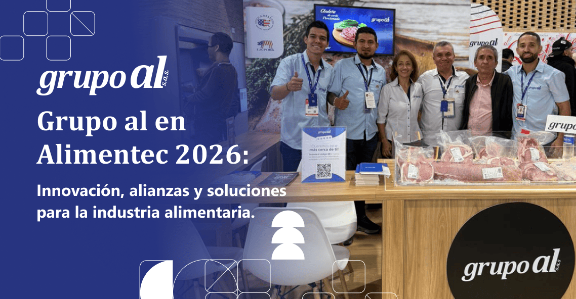 Grupo al en Alimentec 2026: Innovación, alianzas y soluciones para la industria alimentaria.
